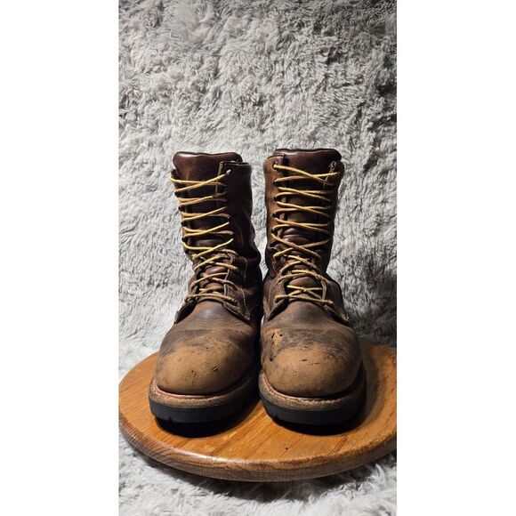 Red Wing Shoes Other - RED WING 4420 Loggermax Brown Steel Toe Waterproof Boots Size 10.5 D‎